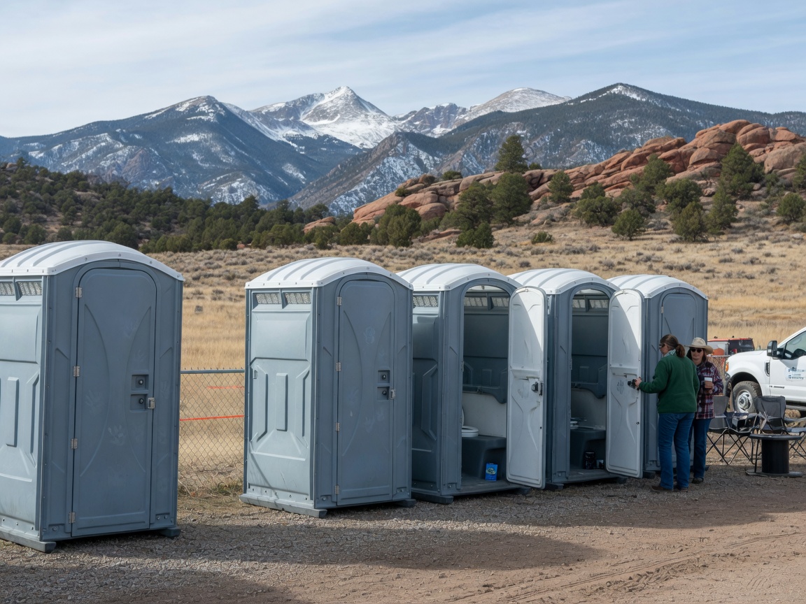 Event Porta Potty Rental in Colorado Springs, CO