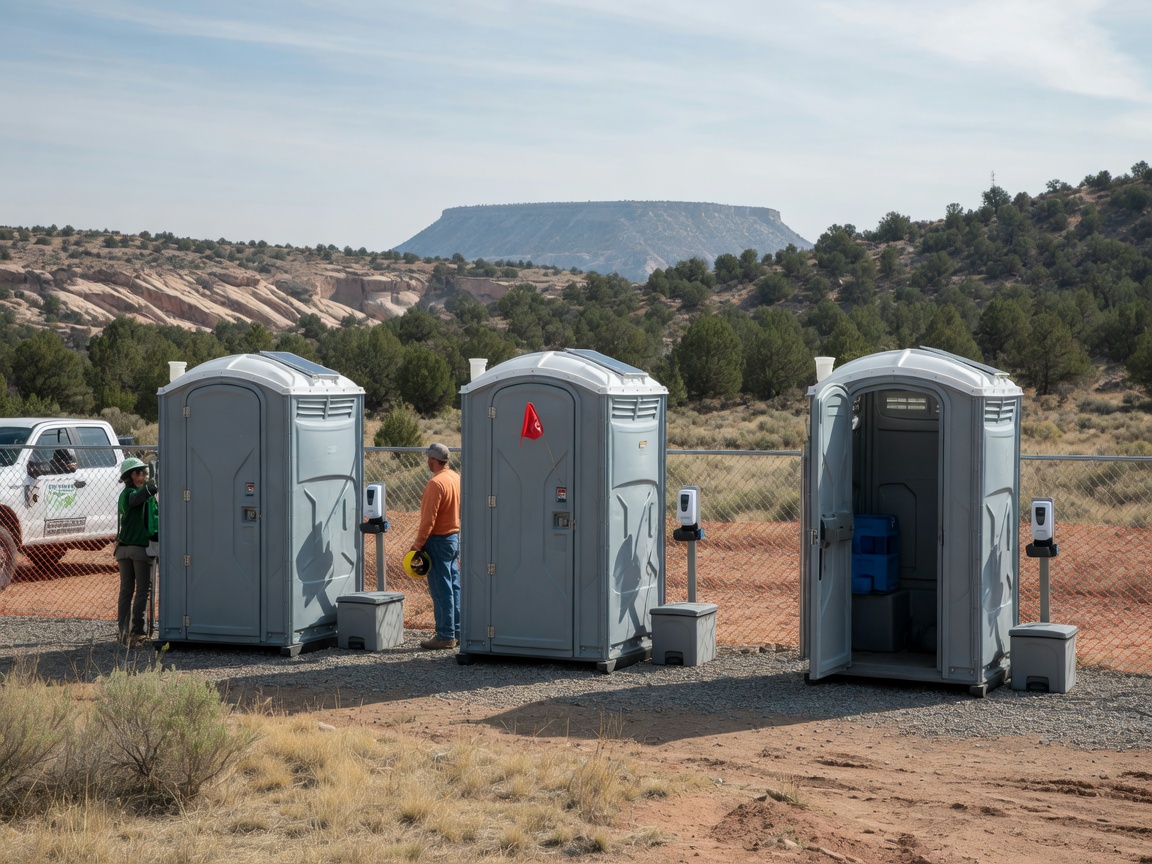 portable toilet rental in Monument